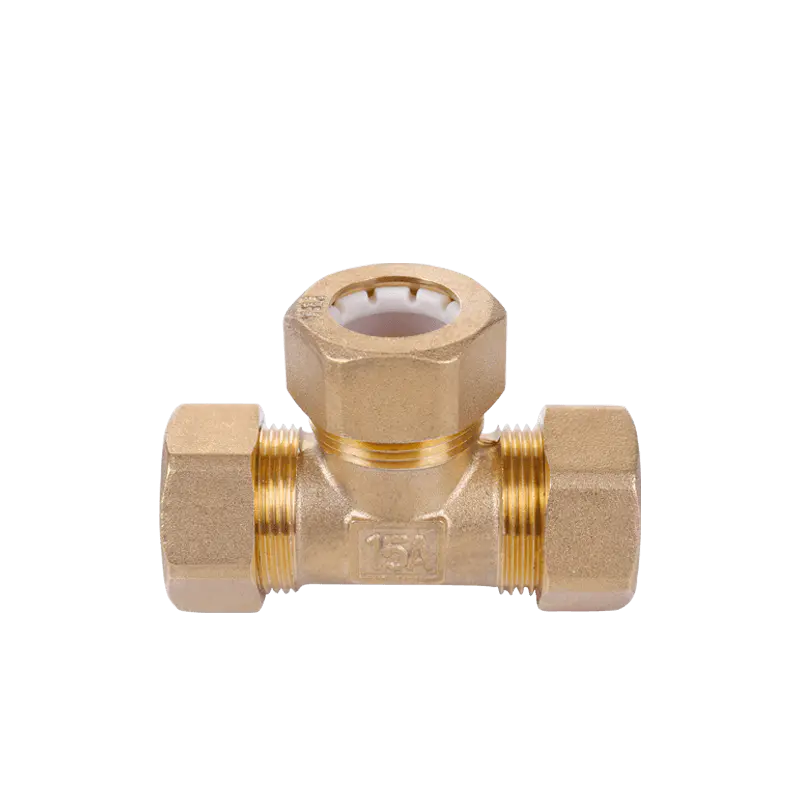 Brass/Stainless Steel Equal Flow Tee